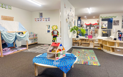 The preschool room at Active Explorers in Rolleston