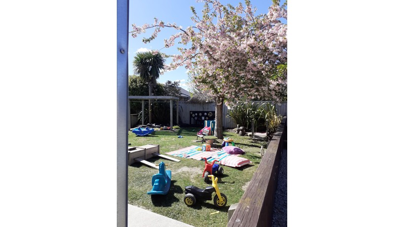 Nursery outdoor play in Rolleston