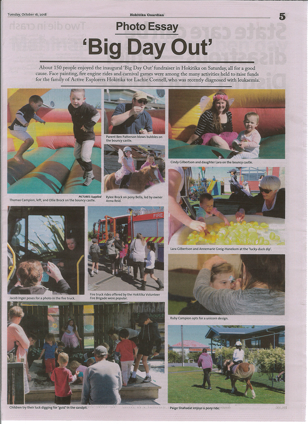 Big Day Out Hokitika Active Explorers