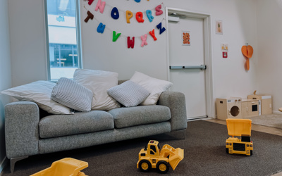 nursery at Active Explorers Central Park preschool in Greenlane